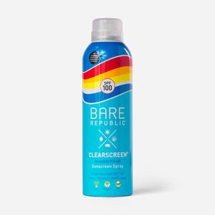 Bare Republic Clearscreen Spray, SPF 100, 5 oz.