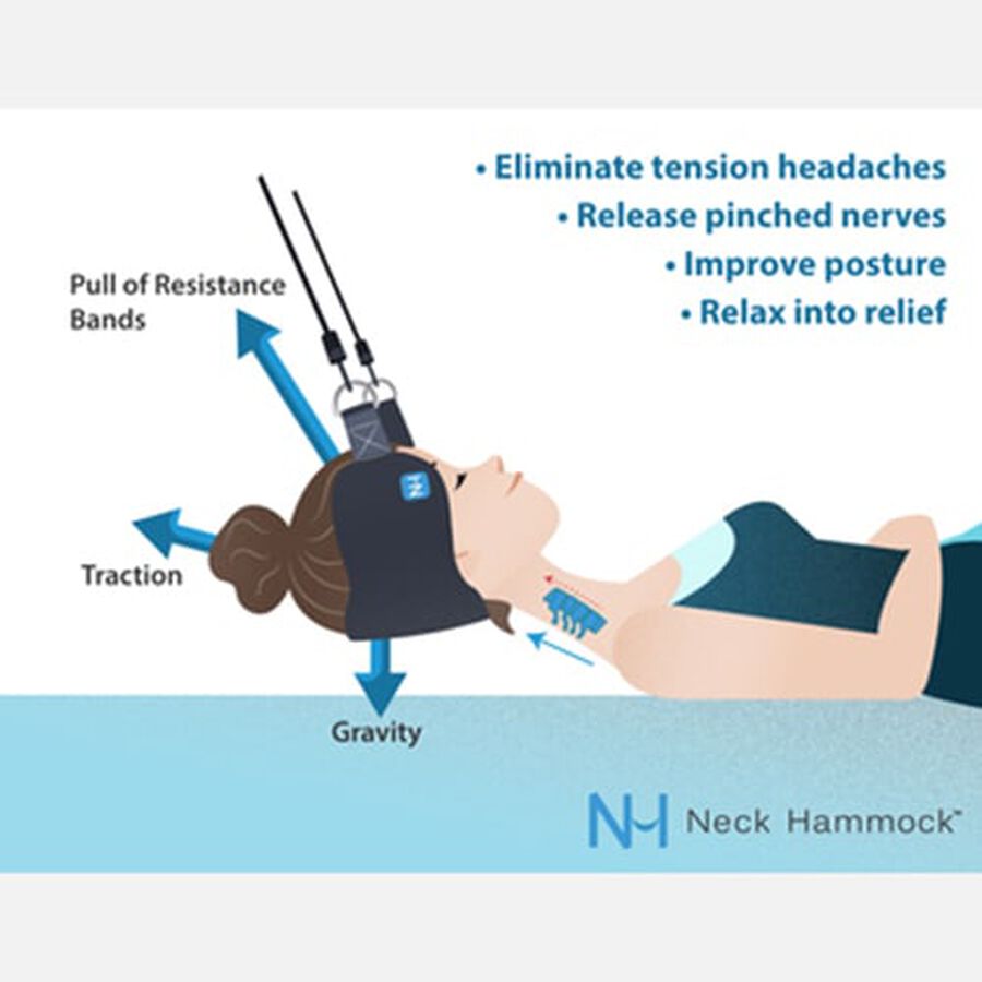 The Neck Hammock, Portable Cervical Traction Device, , large image number 5