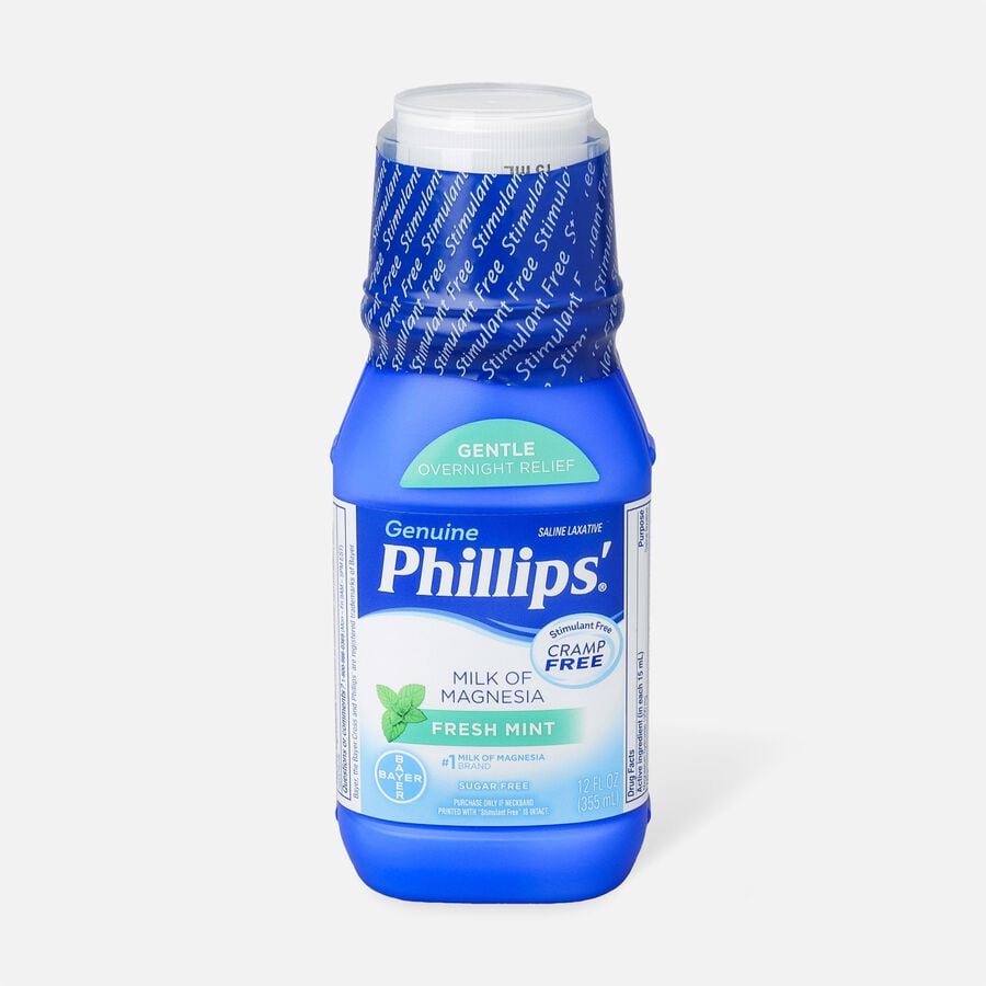 Phillips Milk of Magnesia, Fresh Mint, 12 oz., , large image number 0