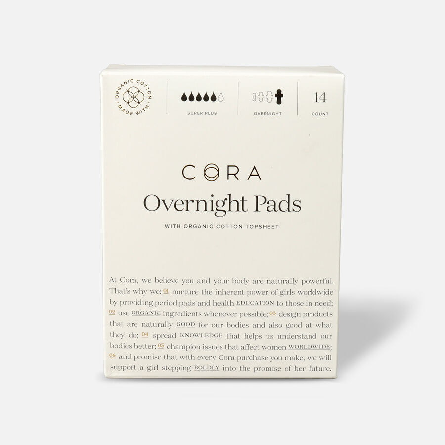 Cora Organic Cotton Ultra Thin Period Pads, , large image number 5