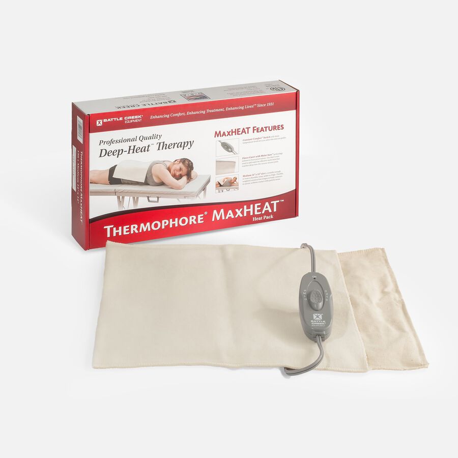 Battle Creek Thermophore® MaxHEAT Moist Heat Therapy Pad, Large 14” X 27”, , large image number 0