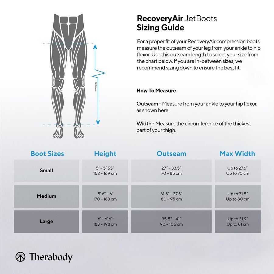 Therabody RecoveryAir JetBoots, Medium, , large image number 4