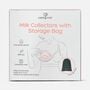 Caring Mill&trade; Silicone Milk Collectors with Storage Bag, 5 oz (2-Pack), , large image number 2