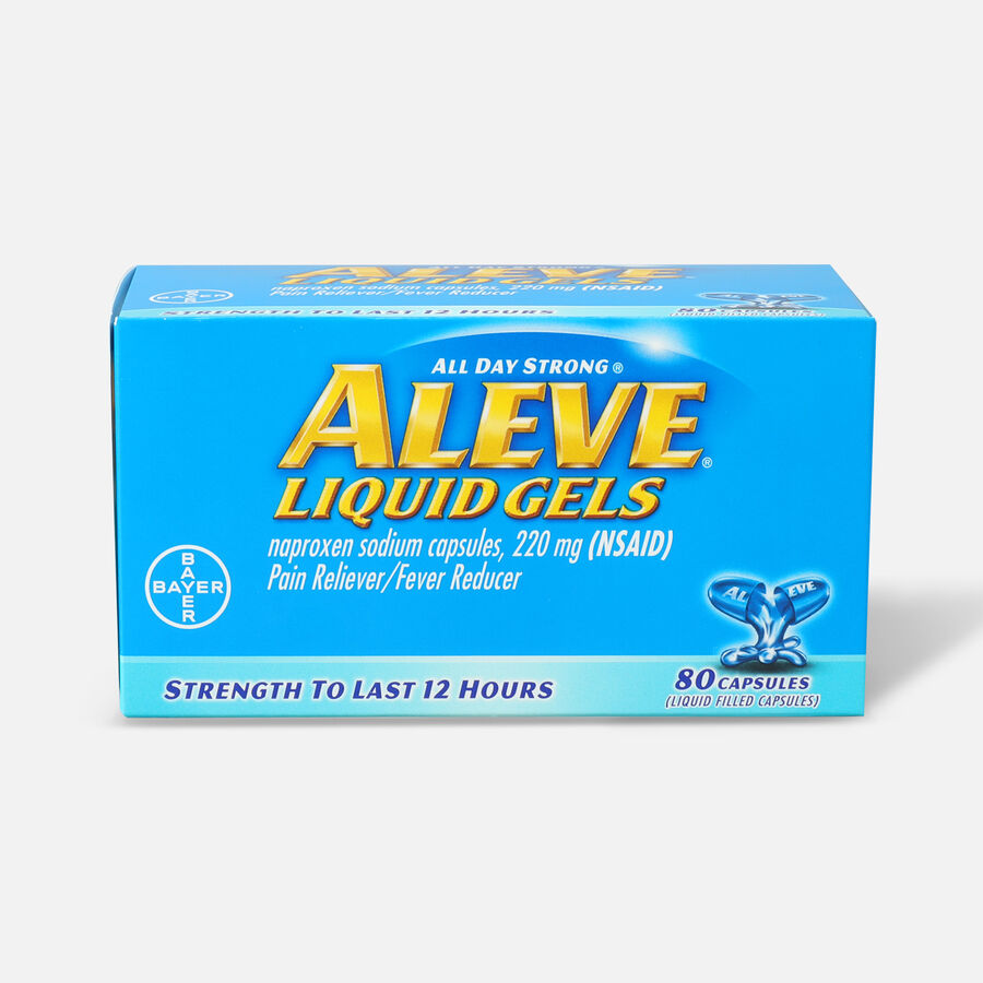 Aleve Liquid Gels Pain Reliever/Fever Reducer, , large image number 2