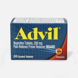 Advil Pain Reliever and Fever Reducer Coated Tablets, 200 mg
