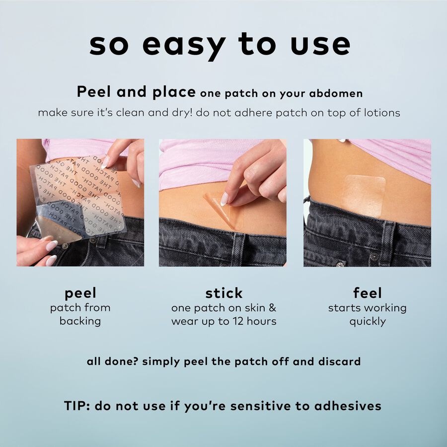 The Good Patch&reg; Period - Wellness Patch, 4 ct., , large image number 3