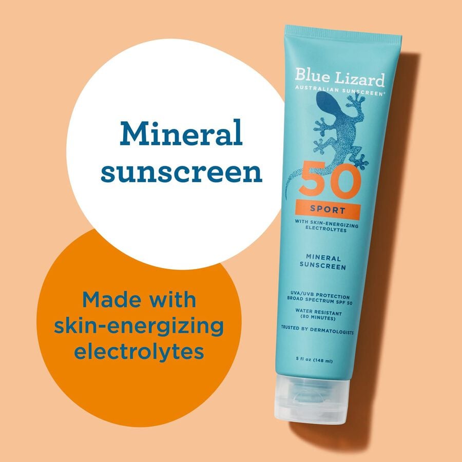 Blue Lizard Sport Mineral Sunscreen Lotion, SPF 50, 5 fl. oz., , large image number 4