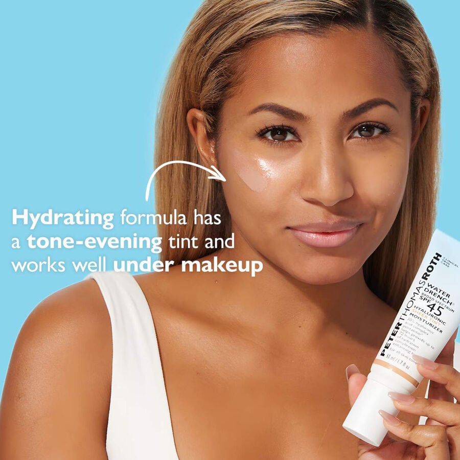 Peter Thomas Roth Water Drench® Broad Spectrum  SPF 45 Hyaluronic Clous Sheer Tint Moisturizer, 1.7 fl oz., , large image number 3