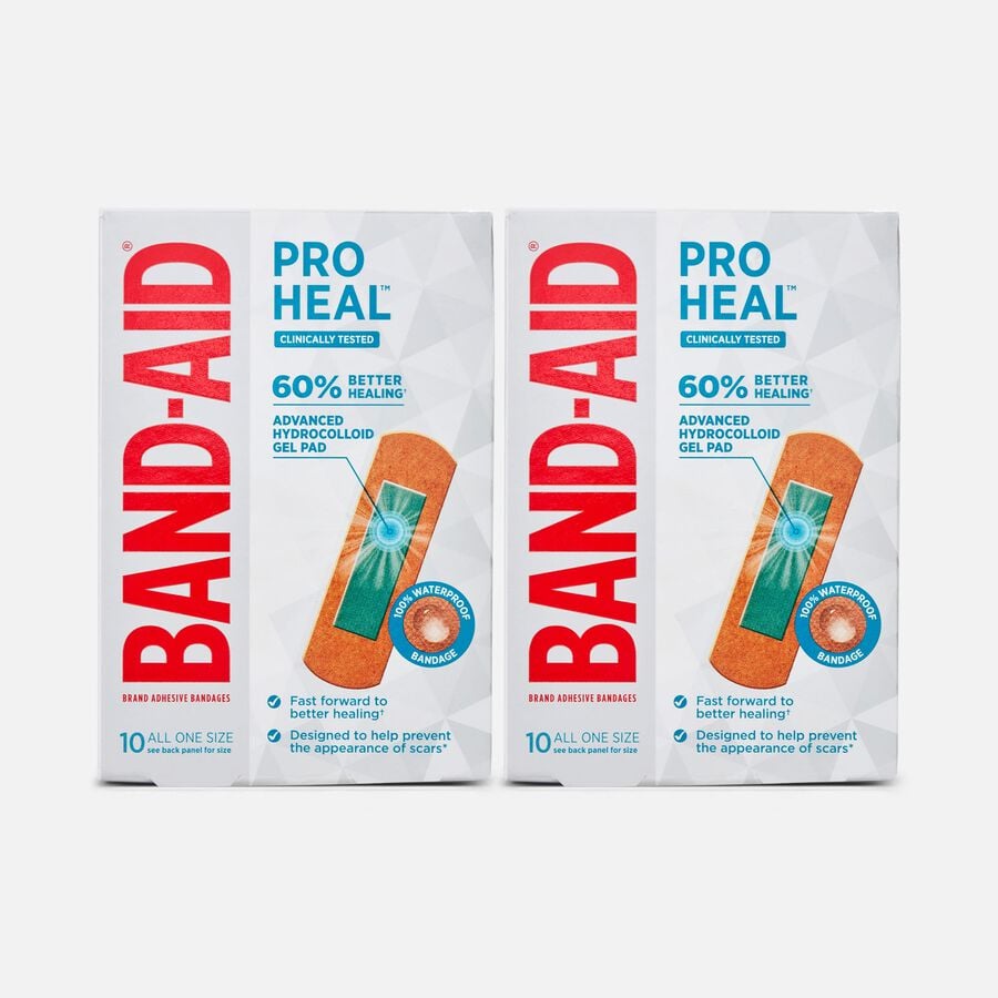 BAND-AID&reg; Pro Heal, Regular, 10 ct. (2 pack), , large image number 0