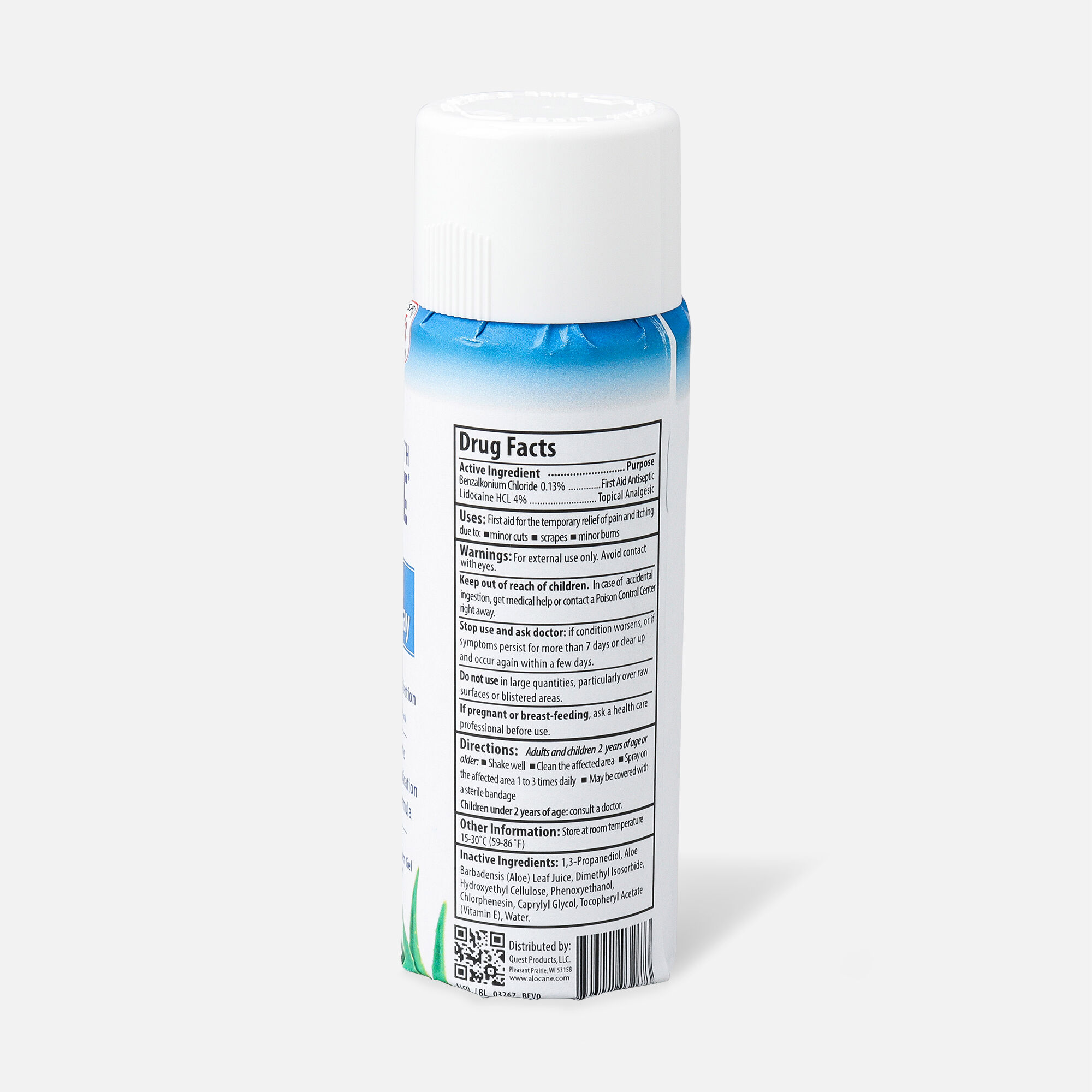 Alocane Maximum Strength First-Aid Antiseptic Spray, 3.5 oz. by