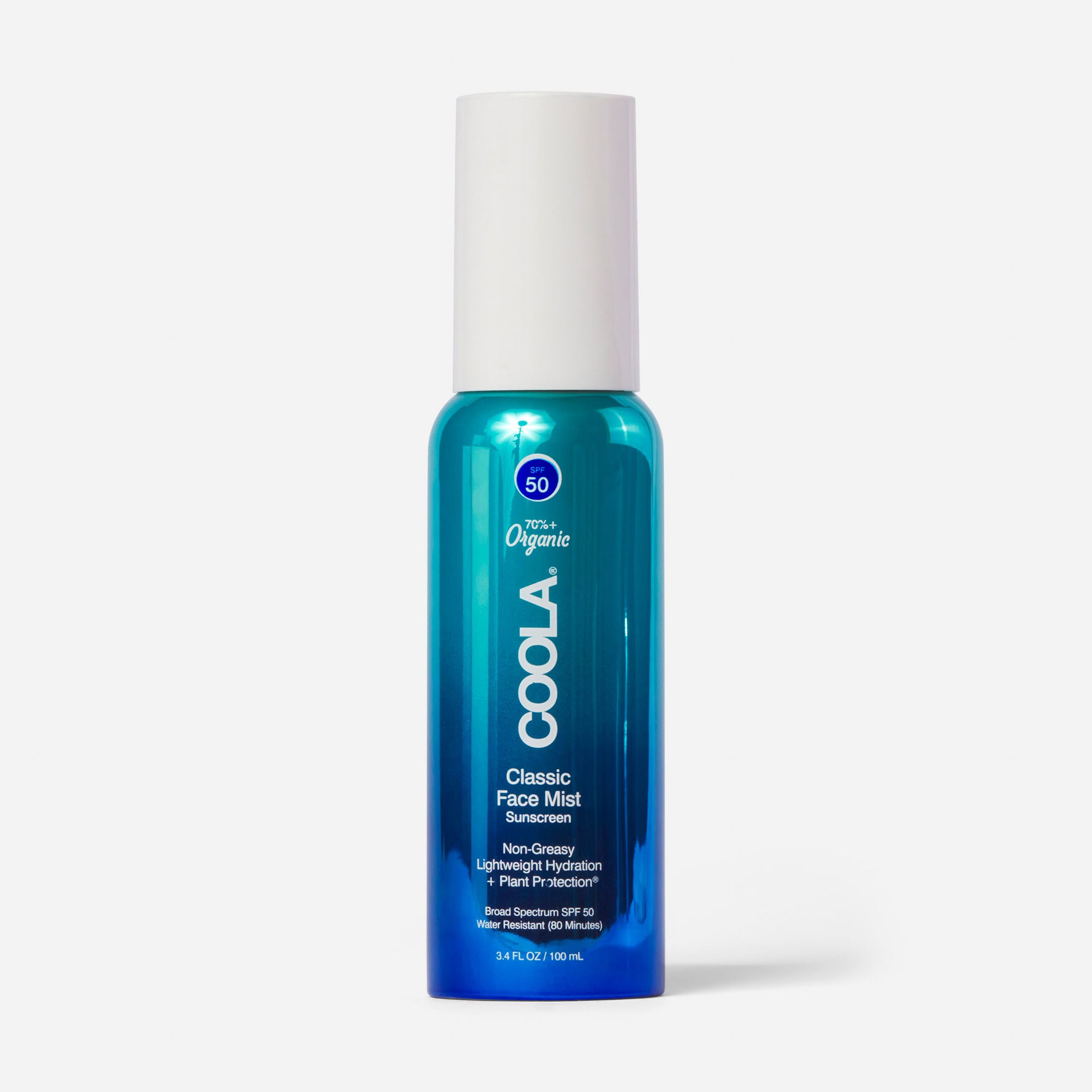 COOLA Classic Face Sunscreen Mist SPF 50, 3.4 oz.