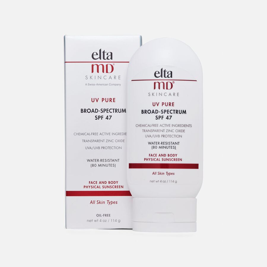 EltaMD UV Pure Broad-Spectrum Mineral Face & Body Sunscreen, SPF 47, 4 oz., , large image number 0