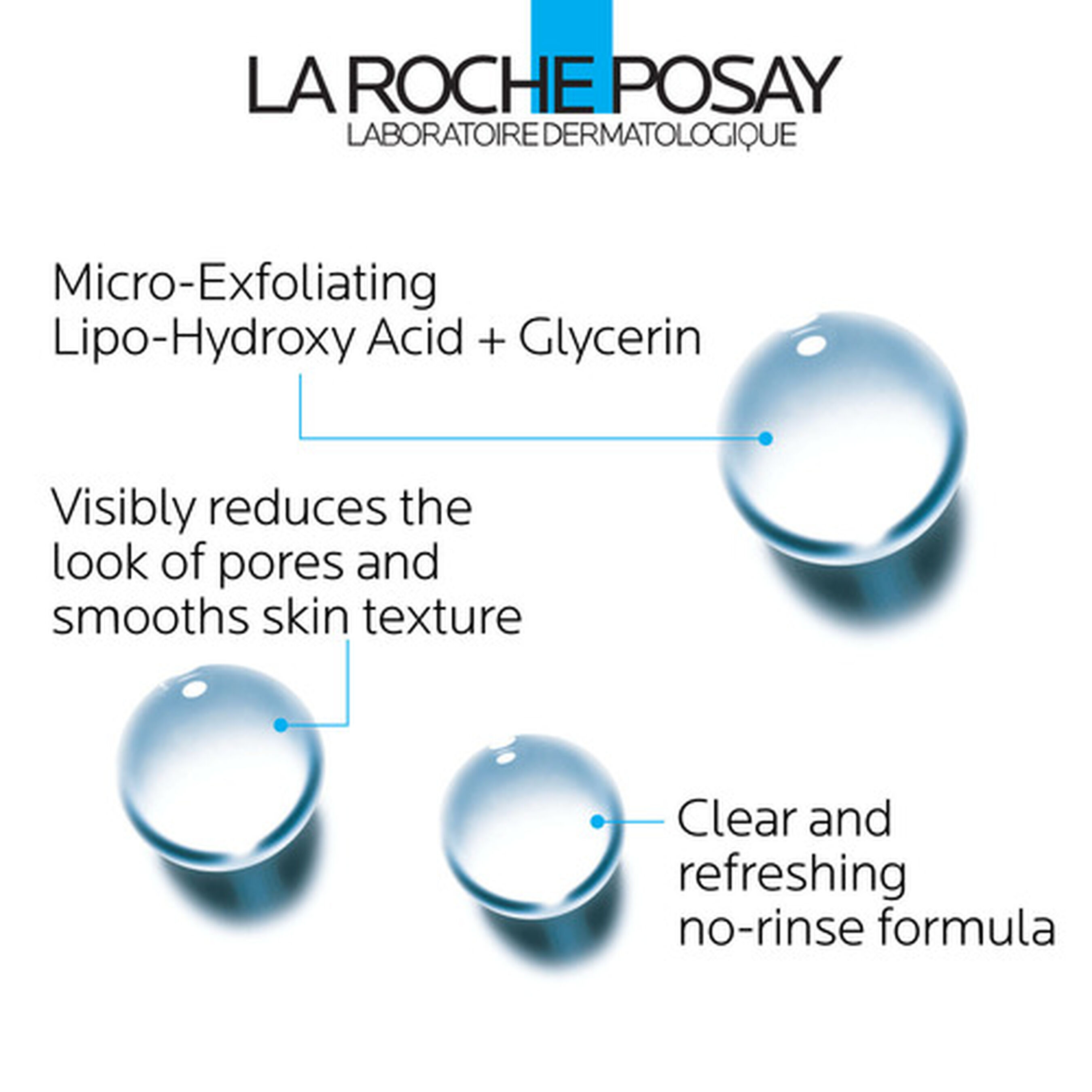 La RochePosay Effaclar Astringent Face Toner for Oily Skin, 6.76 oz.