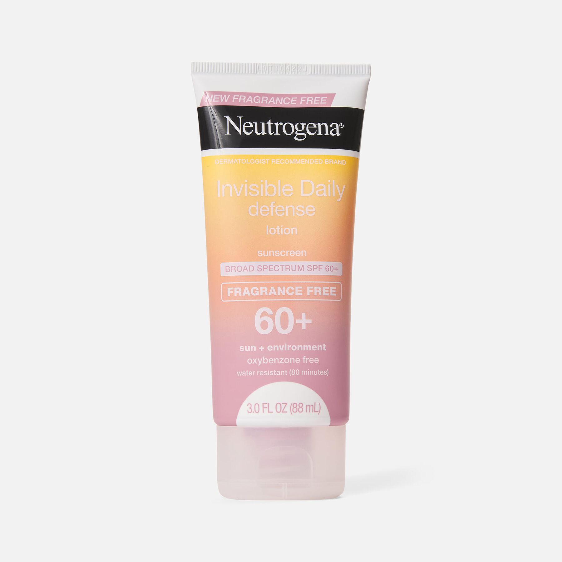 FSA Eligible Neutrogena Invisible Defense FragranceFree Lotion SPF 60