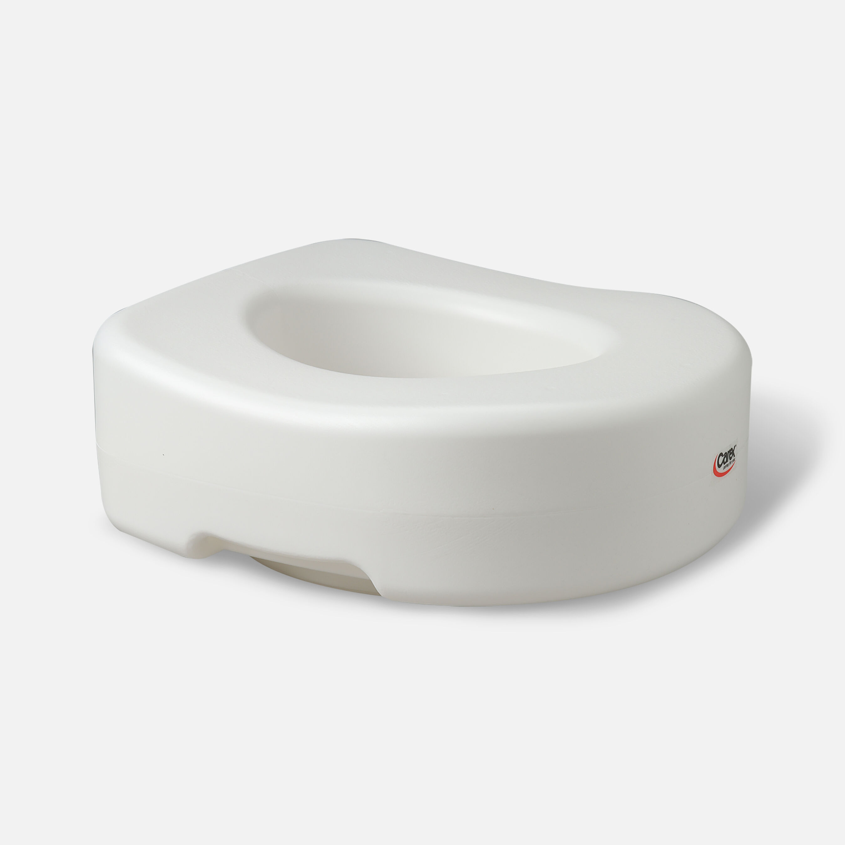 Carex Raised Toilet Seat with Blow Molded, Model B302C0