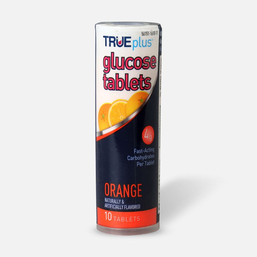 TRUEplus Glucose Tab, Orange - 10 ct., , large image number 0