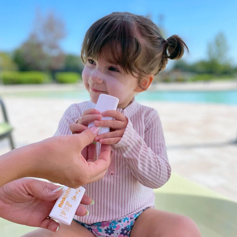 thinkbaby SPF 30 Face & Body Sunscreen Stick,  .64 oz, , large image number 1