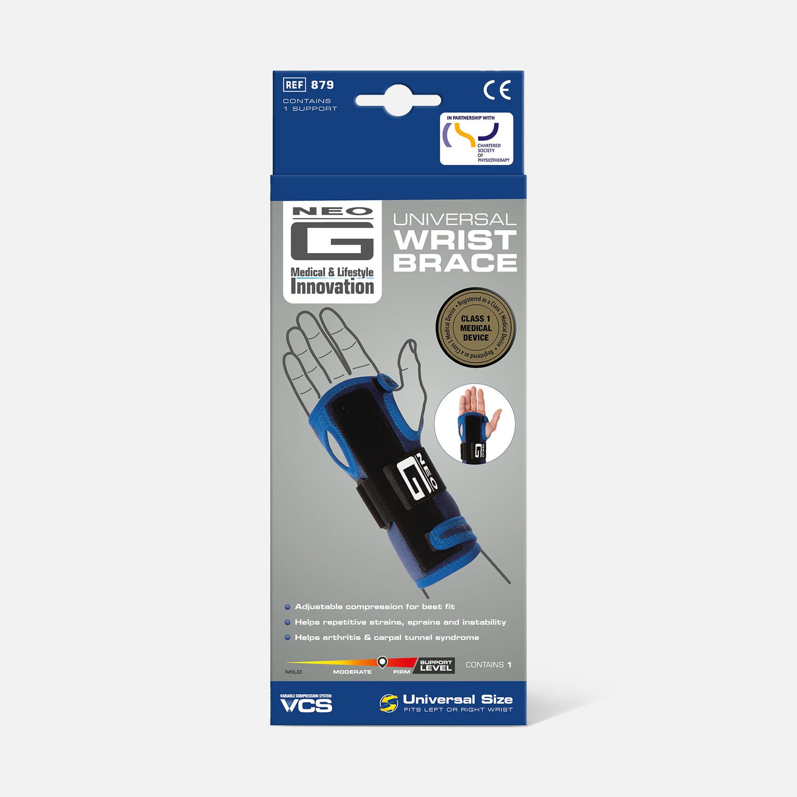 FSA Eligible Neo G Universal Wrist Brace, One Size FSA Store
