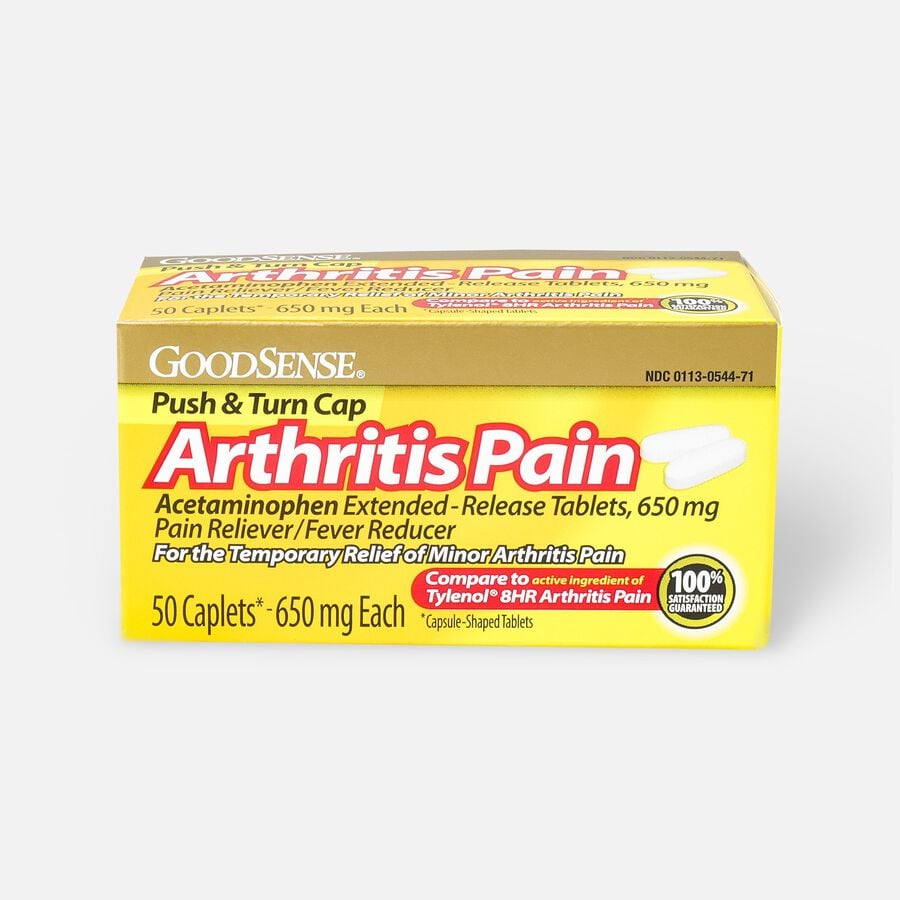 GoodSense® Arthritis Pain Relief 650 mg Extended Release Caplets, , large image number 1
