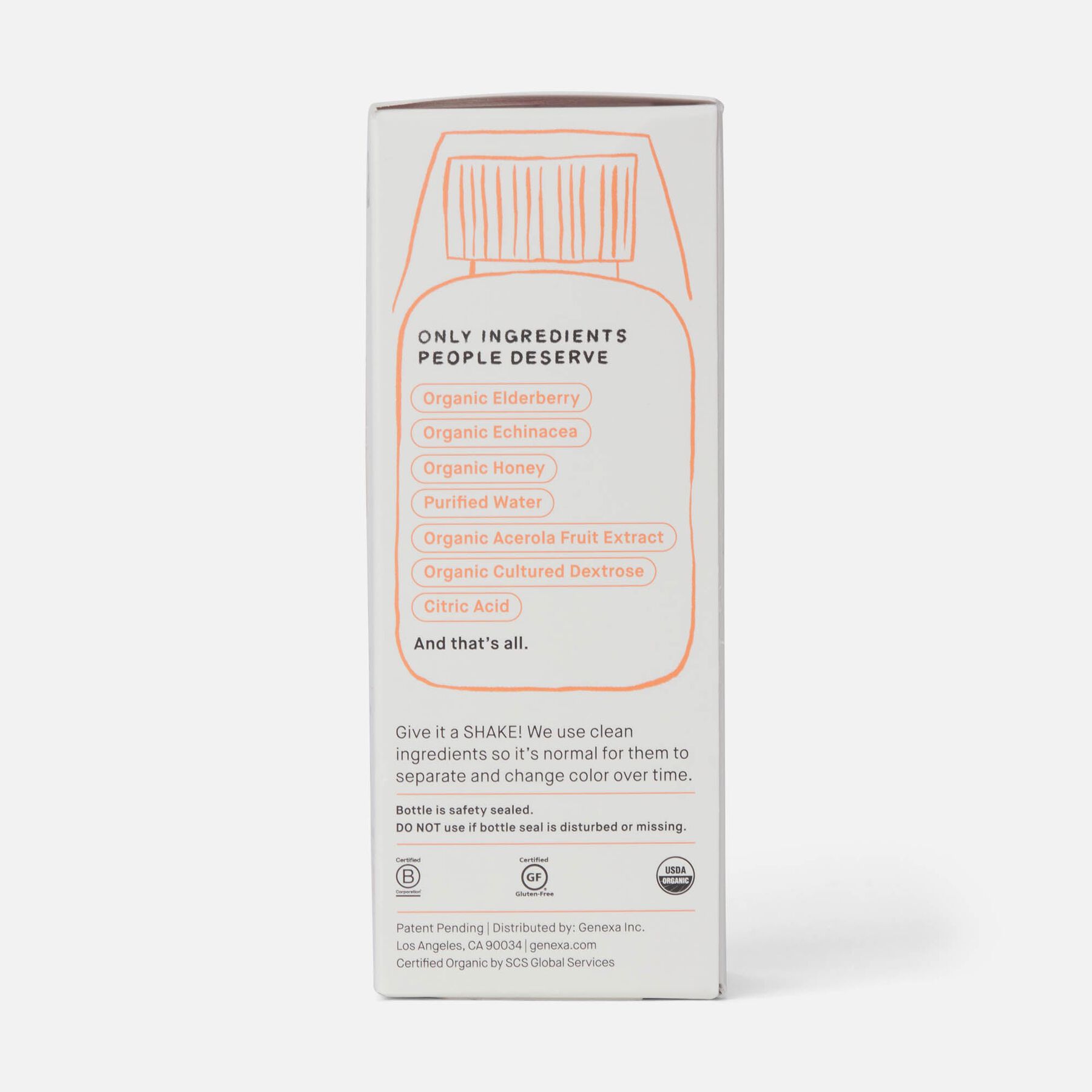 FSA Eligible Genexa Kid's Honey Cough Syrup Supplement, 4 oz. FSA Store