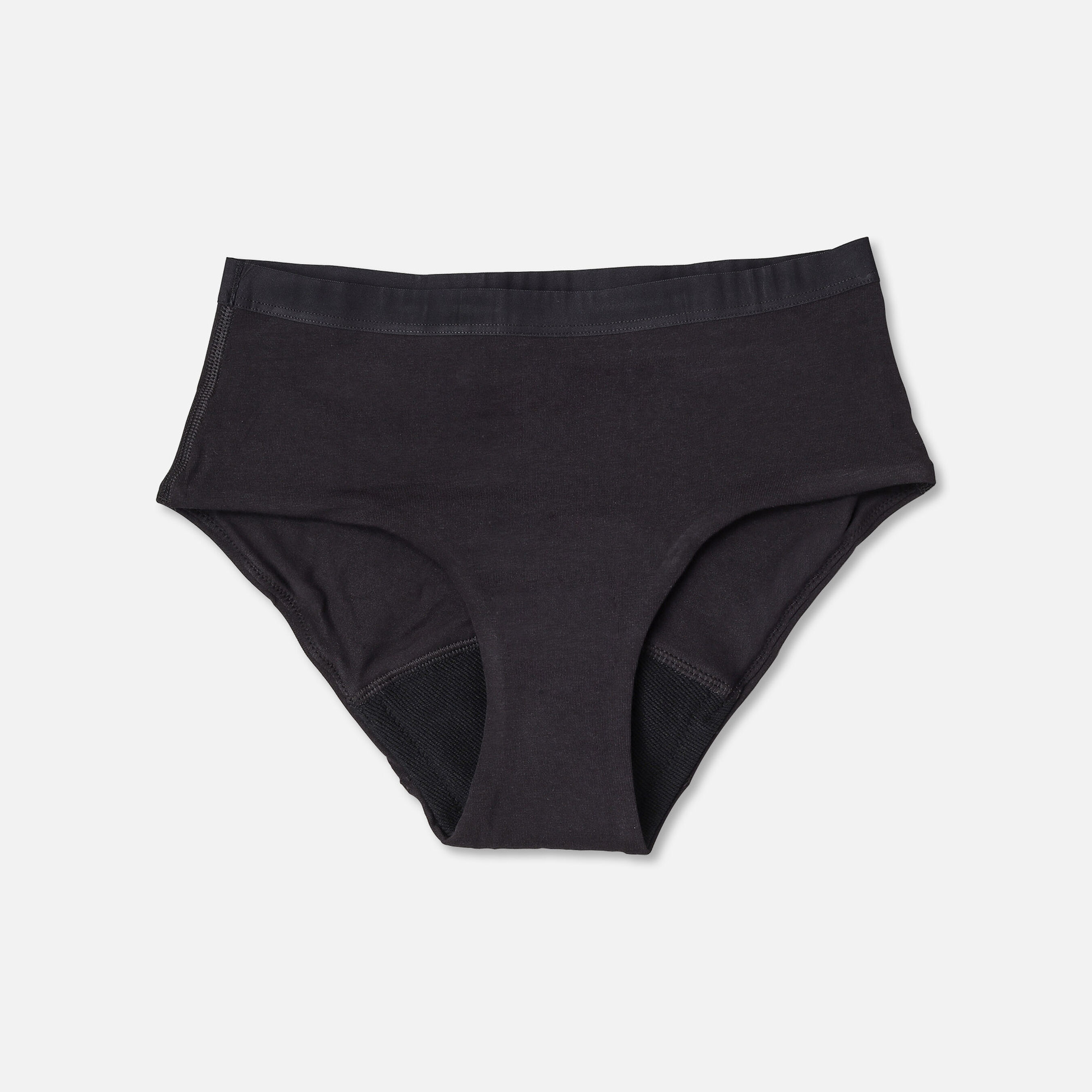 Thinx (BTWN) Period Underwear, Super Shorty, Black