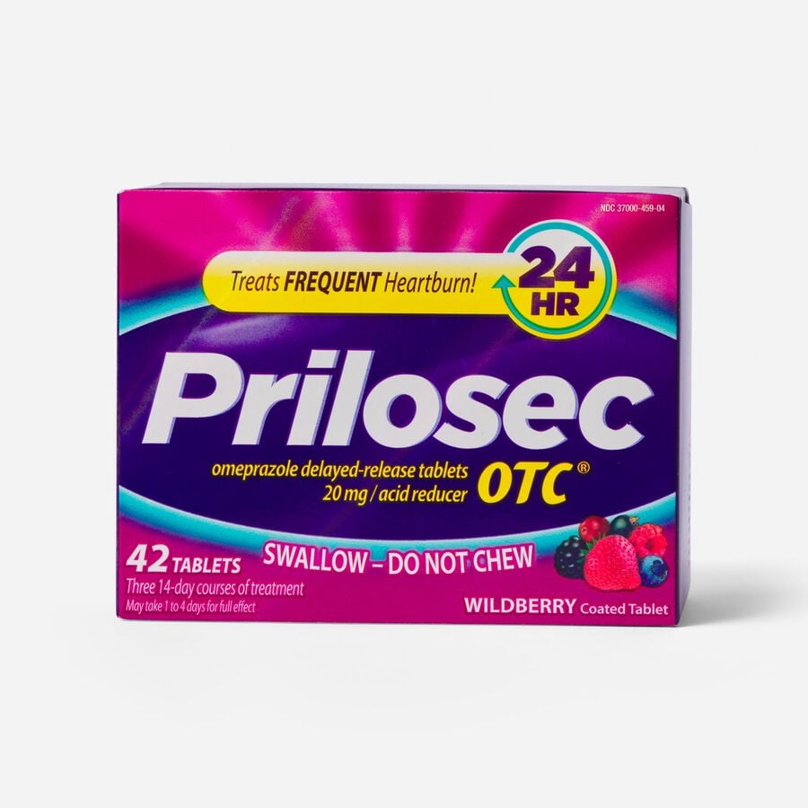 Prilosec OTC Heartburn Relief and Acid Reducer Tablets, 42 ct., , large image number 2