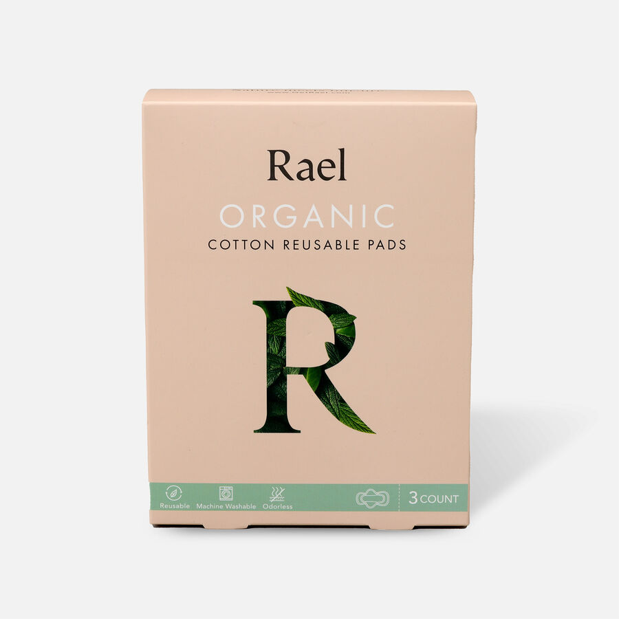 Rael Organic Cotton Reusable Pads, , large image number 0