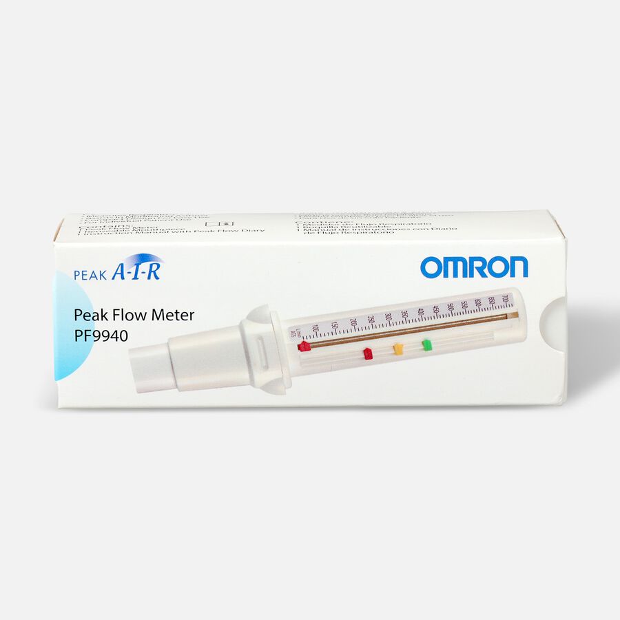 OMRON PeakAir Flow Meter, Adult or Pediatric, Model PF 9940, , large image number 1