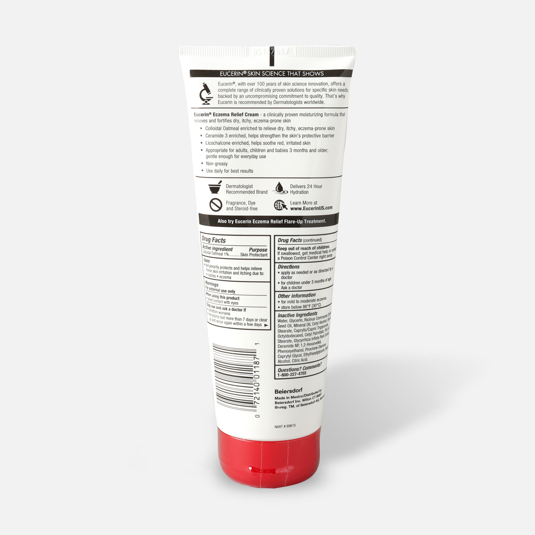 Eucerin Eczema Relief Body Cream, 8 oz.