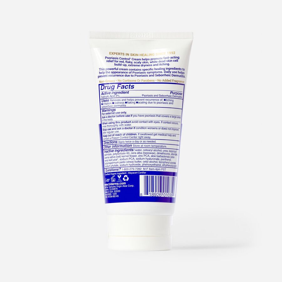 TriDerma Psoriasis Control® Face & Body Cream, 6 oz. Tube, , large image number 1