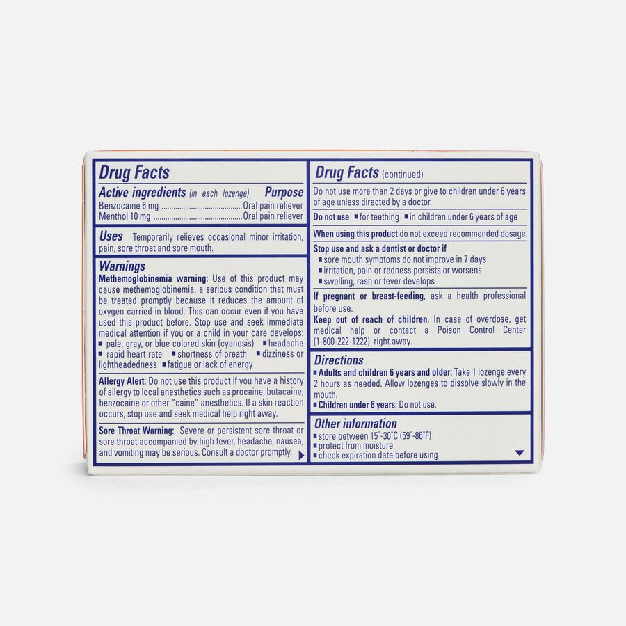 Chloraseptic Citrus Sore Throat Lozenges, 18 ct., , large image number 1