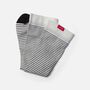 VIM & VIGR Cotton Compression Socks, Pinstripe, Cream and Black, M/L, 30-40 mmHg, , large image number 3