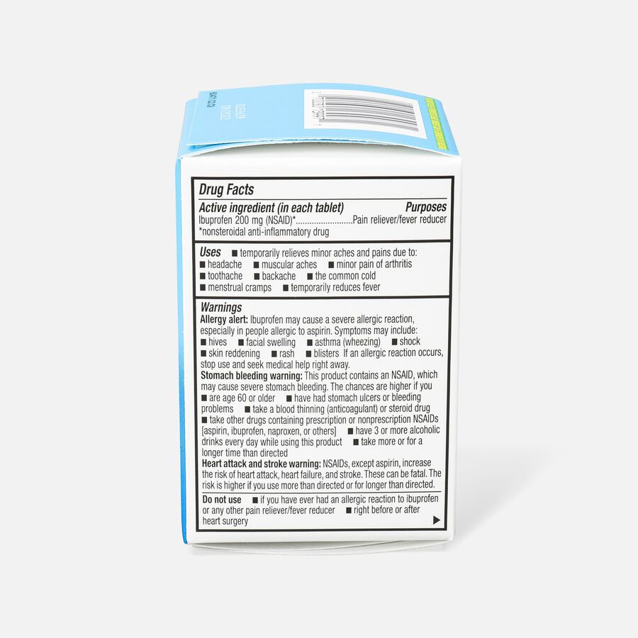 GoodSense&reg; Ibuprofen Coated Tablets 200 mg, Pain Reliever & Fever Reducer, , large image number 6