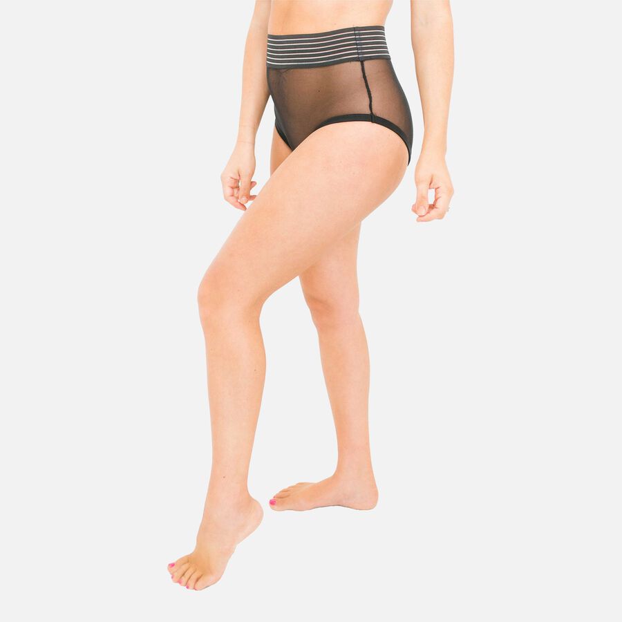 Mommy Matters HEAL 2-in-1 Postpartum Panty in Black, Size Medium, , large image number 2