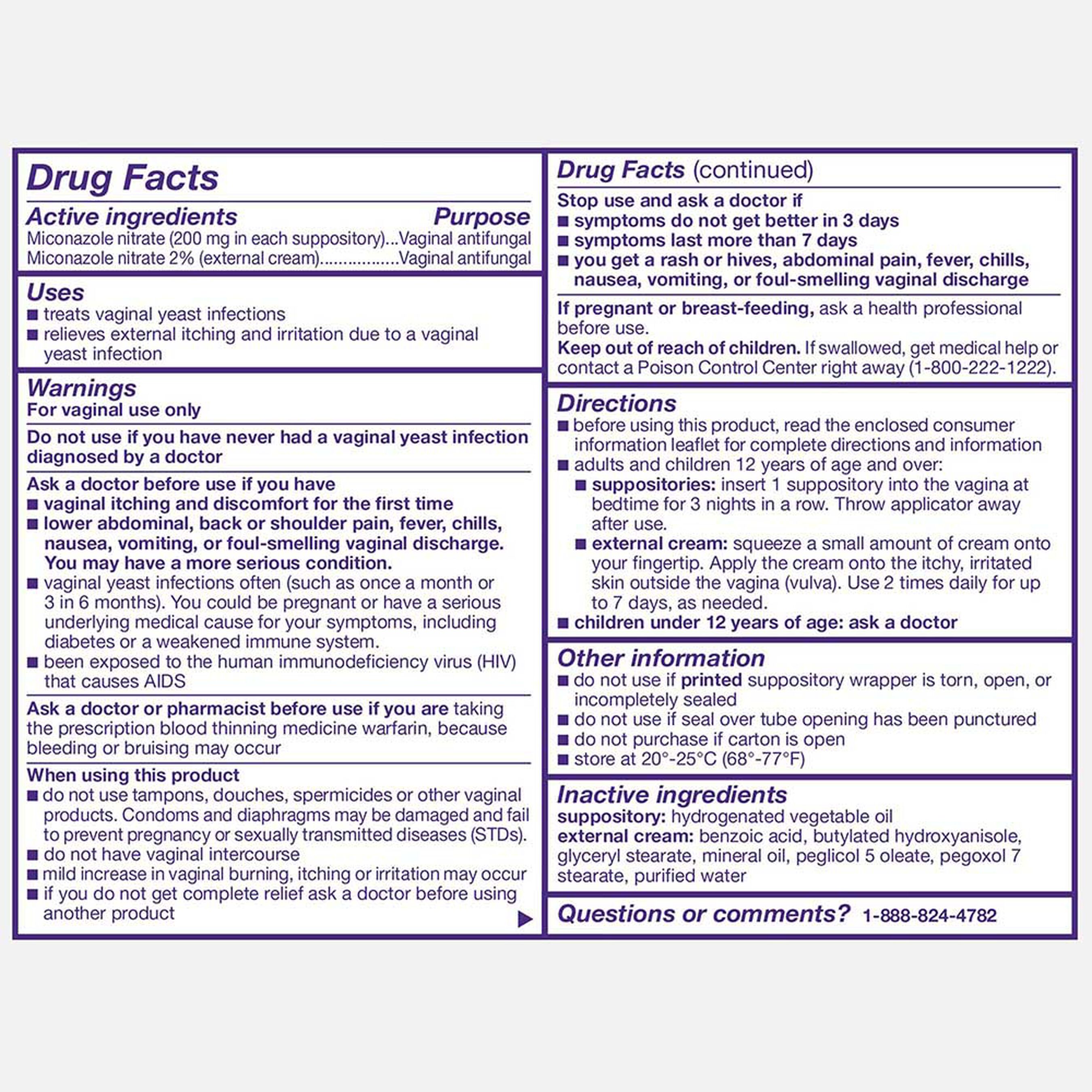 FSA Eligible Vagistat 3Day Vaginal Antifungal Treatment FSA Store