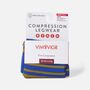 VIM & VIGR Nylon Compression Socks, Falling Stripe, Blue and Moss, 30-40 mmHg, , large image number 1
