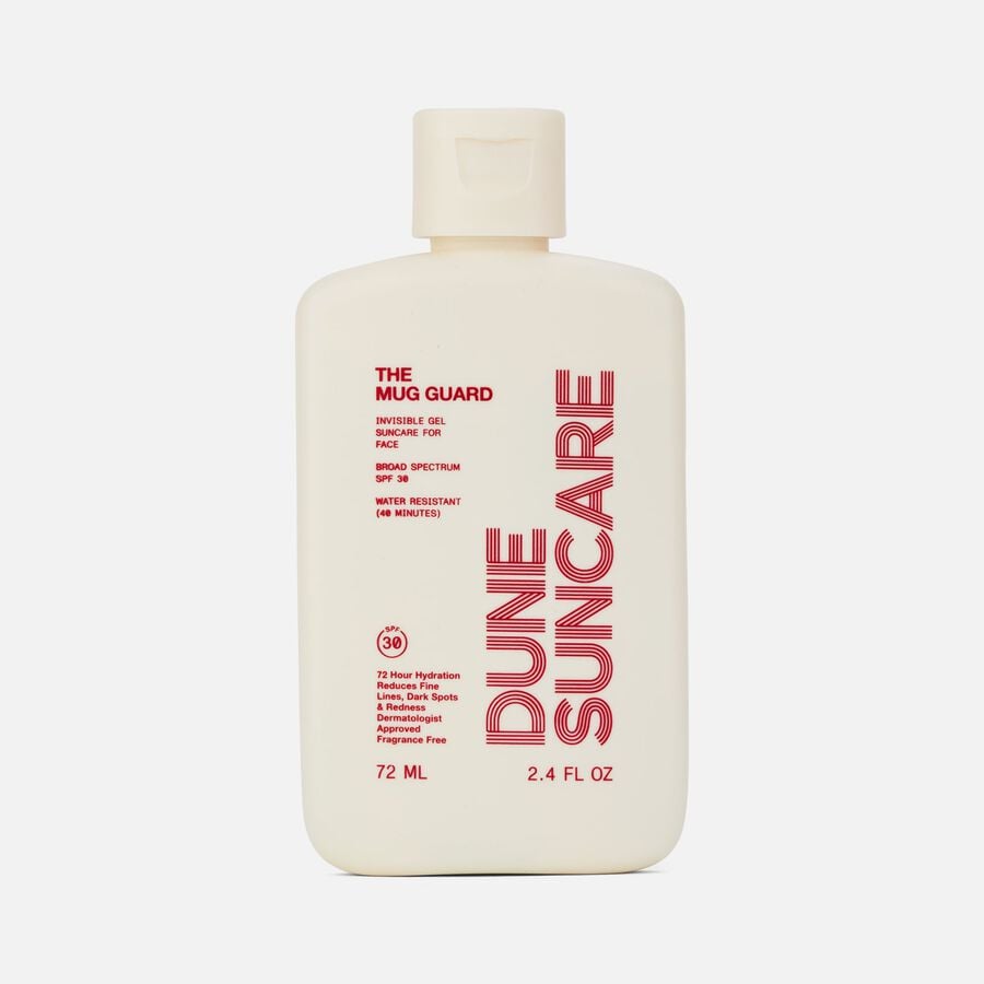 Dune The Mug Guard SPF 30 Invisible Gel Sunscreen. 2.4 fl. oz., , large image number 0