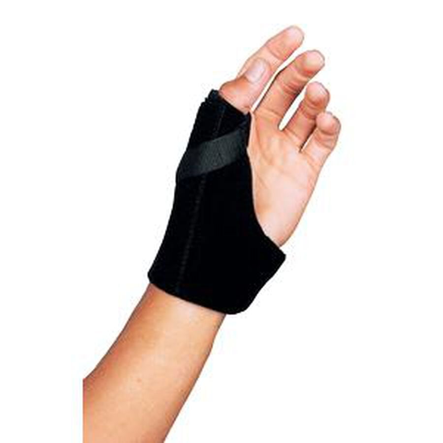 LEADER™ Thumb Spica Support, Black, Small/Medium, , large image number 2