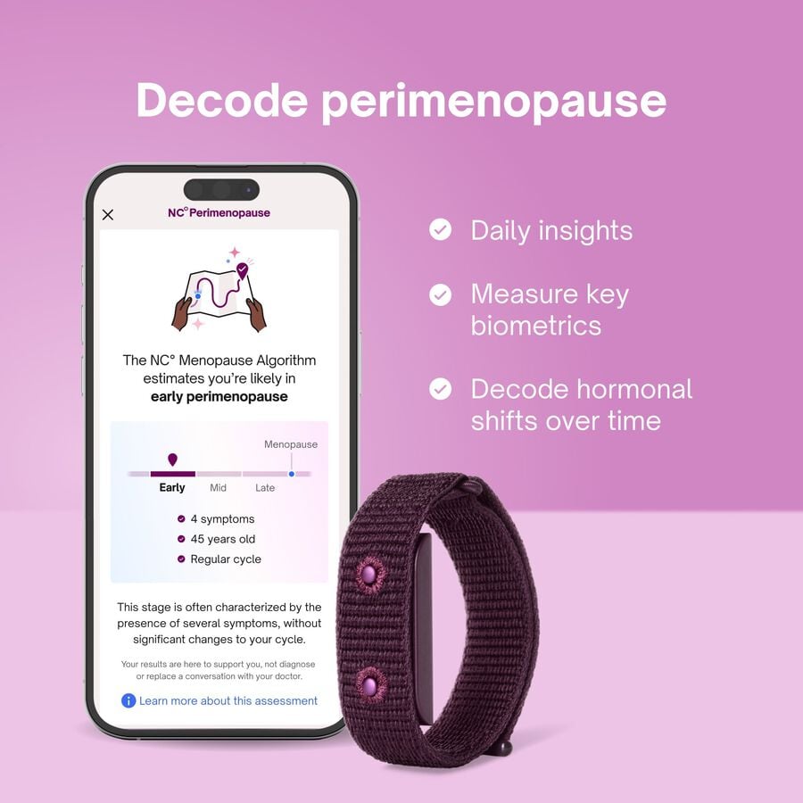 Natural Cycles&deg; NC&deg; Perimenopause and NC&deg; Band with 12-month App Subscription, , large image number 1