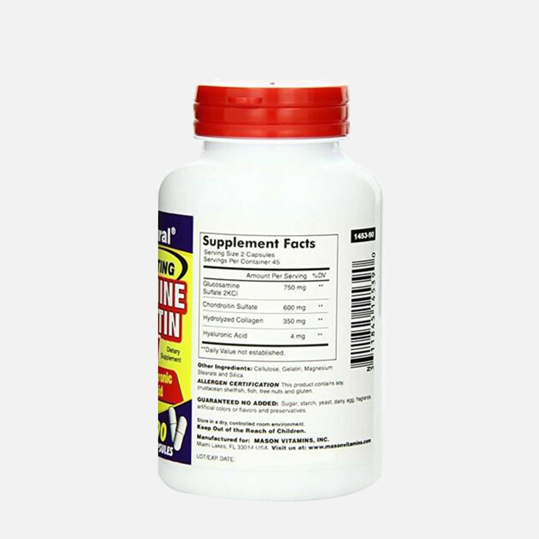 Mason Natural Glucosamine Chondroitin Advance with Collagen