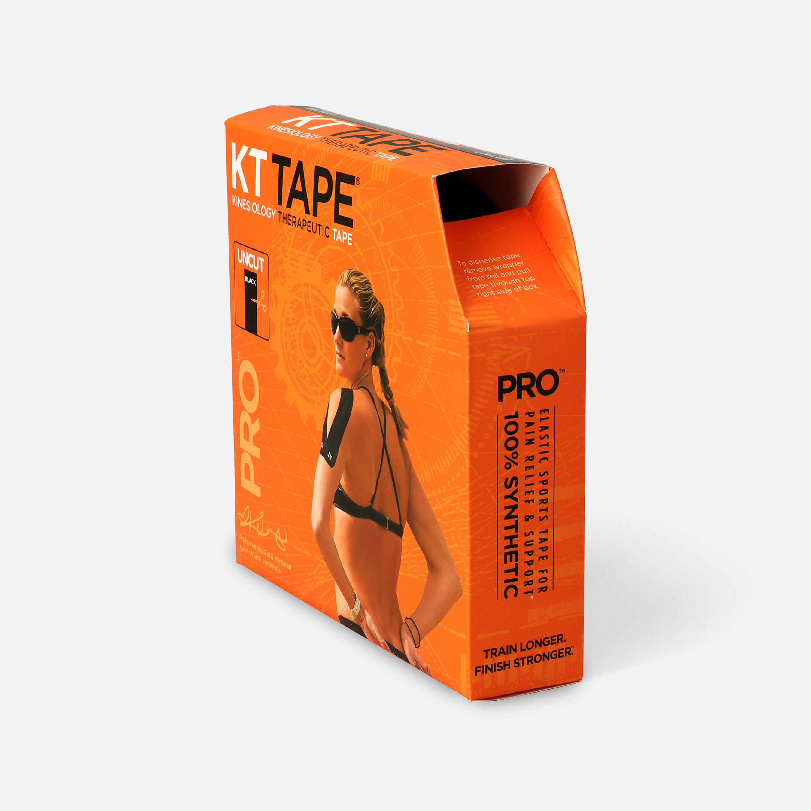 FSA Eligible KT Tape Pro Jumbo Black Tape, Uncut, 125' FSA Store