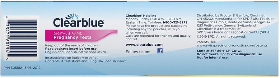 Clearblue Combo Pregnancy Test, , large image number 9
