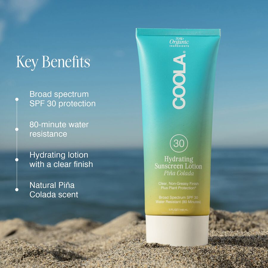 COOLA&reg; Classic Body Organic Sunscreen Lotion, SPF 30, Pi&ntilde;a Colada, 5 fl. oz., , large image number 2