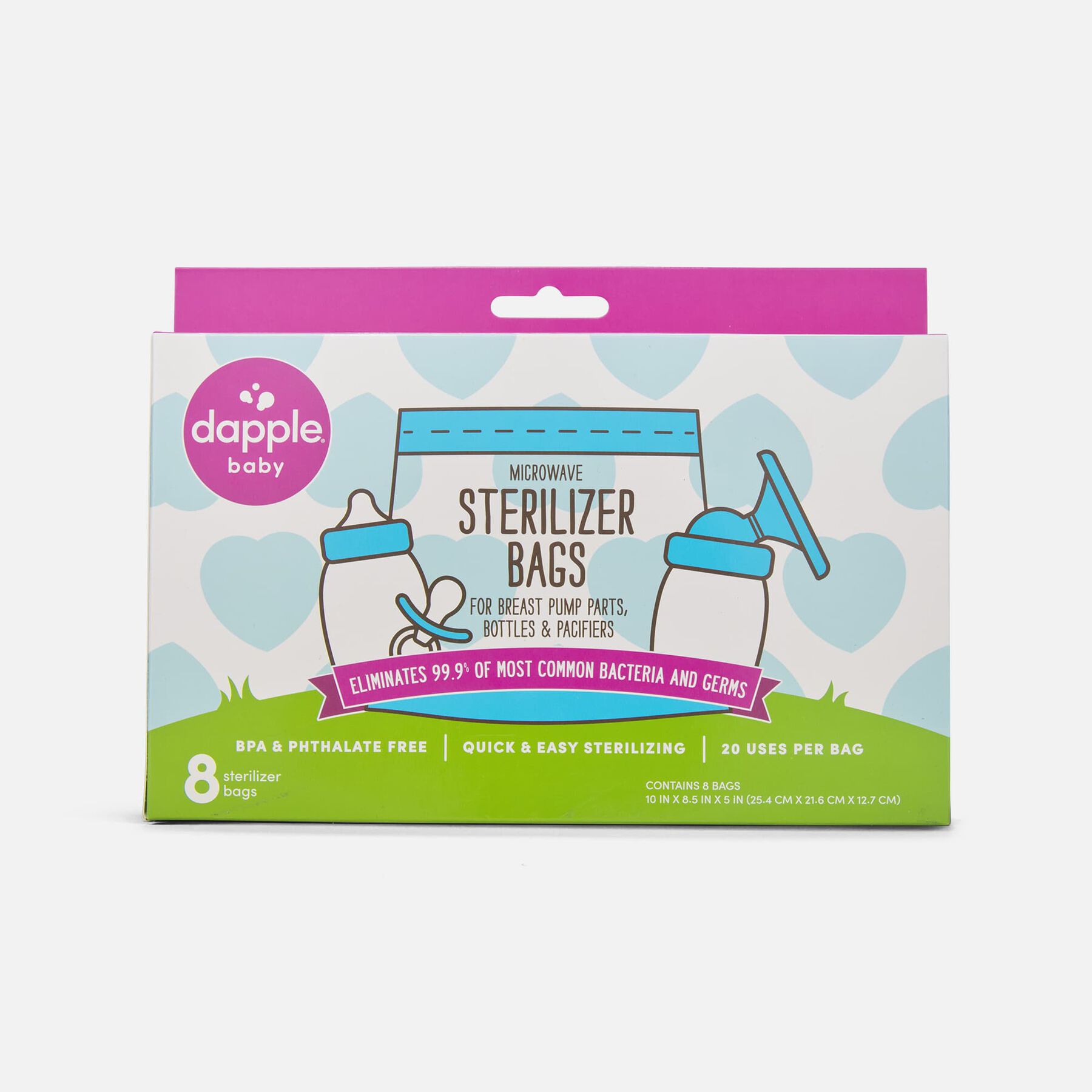FSA Eligible Dapple Baby Microwave Sterilizer Bags, 8 ct. | FSA Store