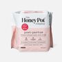 The Honey Pot 100% Organic Top Sheet Postpartum Herbal Pads with Wings, 12 ct., , large image number 0