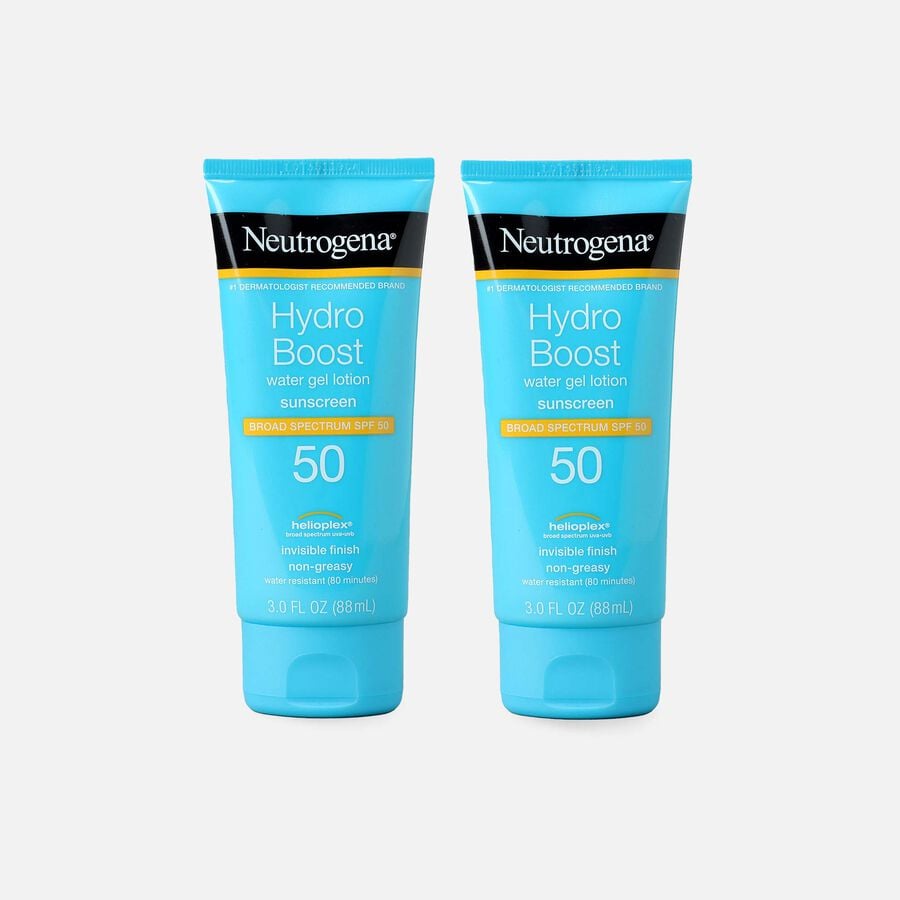 FSA Eligible Neutrogena Hydro Boost Water Gel Moisturizing Sunscreen