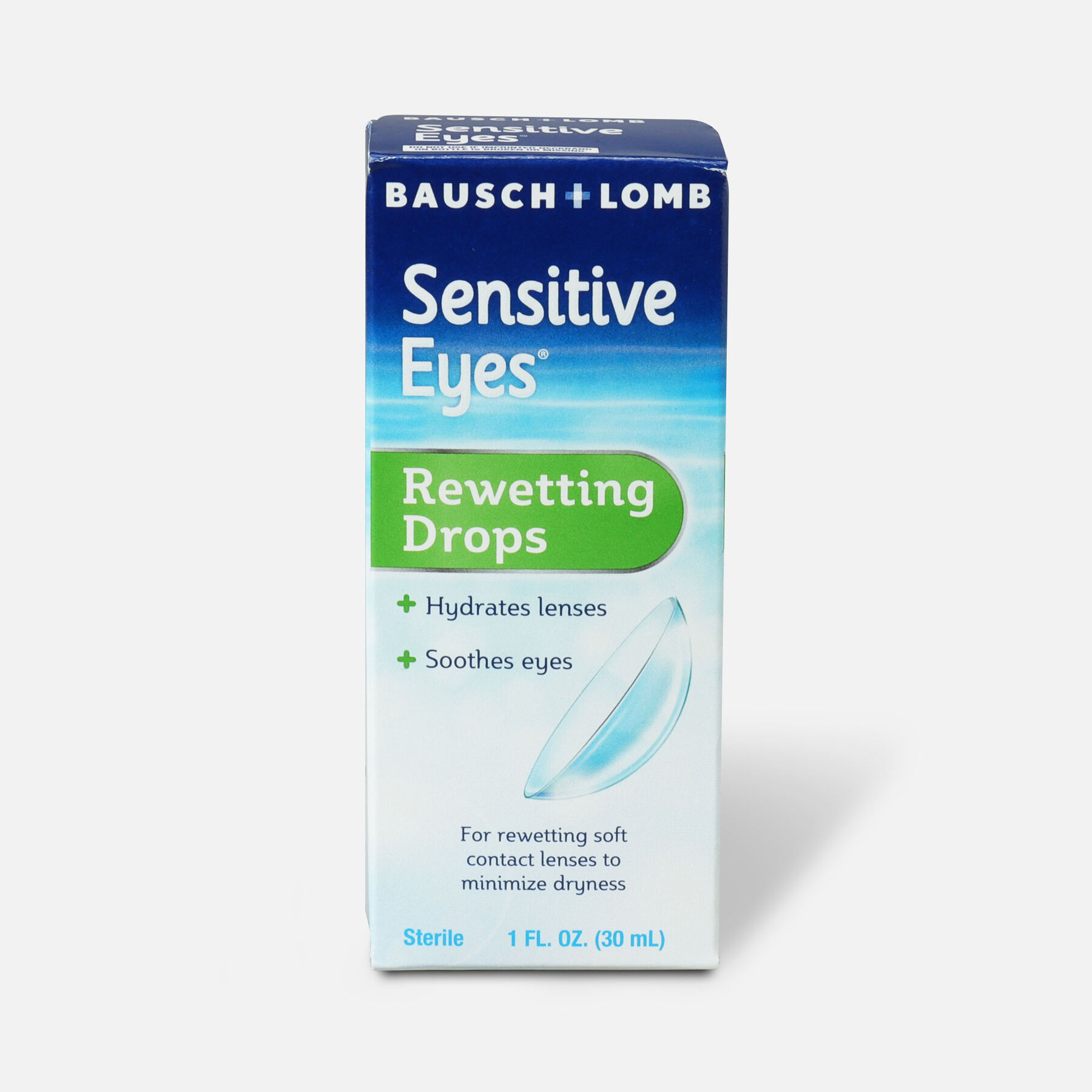 FSA Eligible Sensitive Eyes Drops for Rewetting Soft Lenses to Minimize