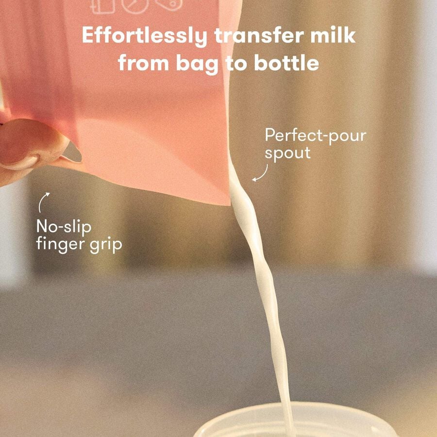 Frida Mom Portion + Pour Milk Bags, Variety Pack, 100 ct., , large image number 6