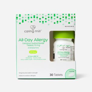 Caring Mill™ All-Day Allergy Cetirizine Hydrochloride Tablets