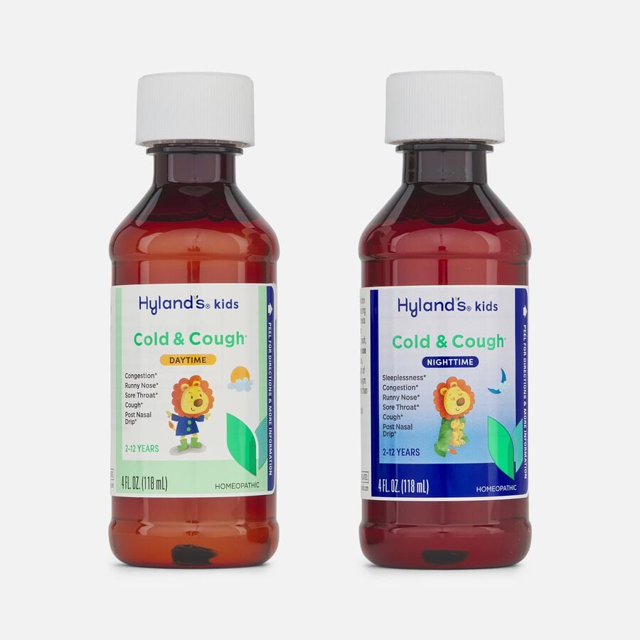 Hyland's Kids Cold & Cough Day & Night Combo Pack, Two 4 oz. Bottles, , large image number 3